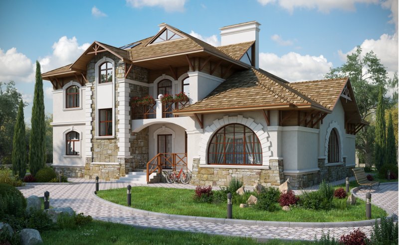 Самые красивые дома и коттеджи