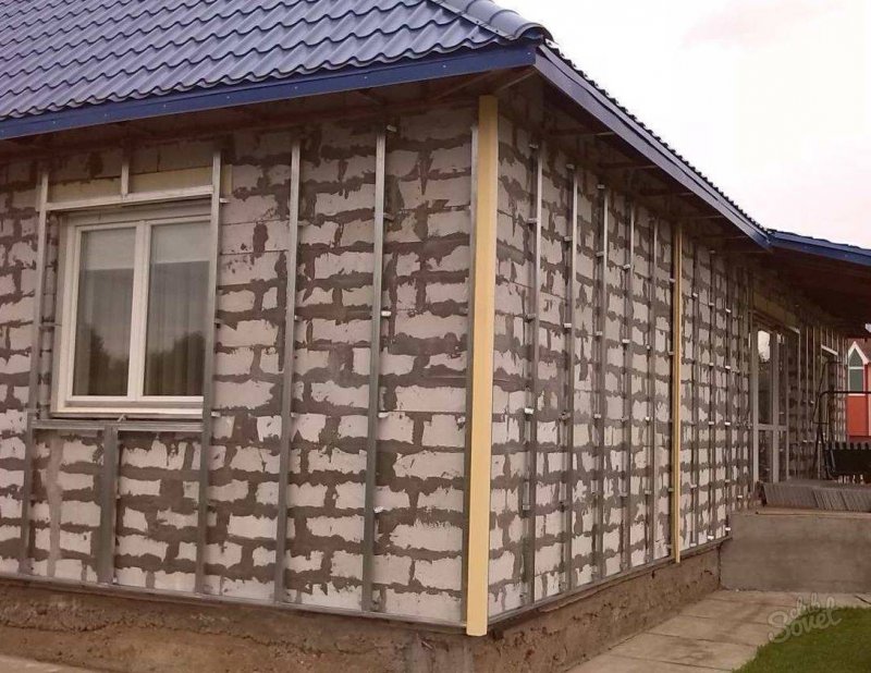 Отделка фасада своими руками