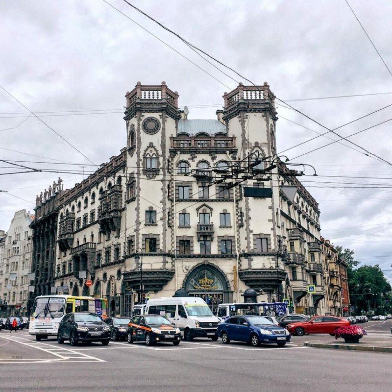 Большой проспект Петроградской стороны театр Миронова