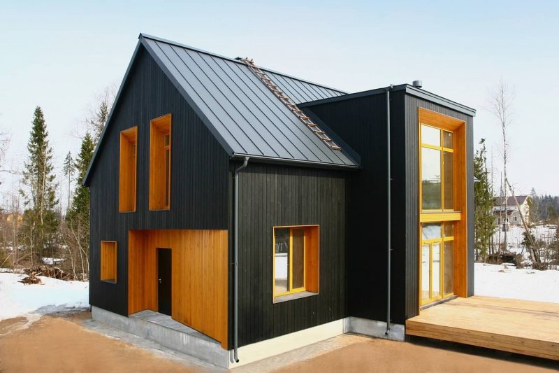 Дом горка Snegiri Architects