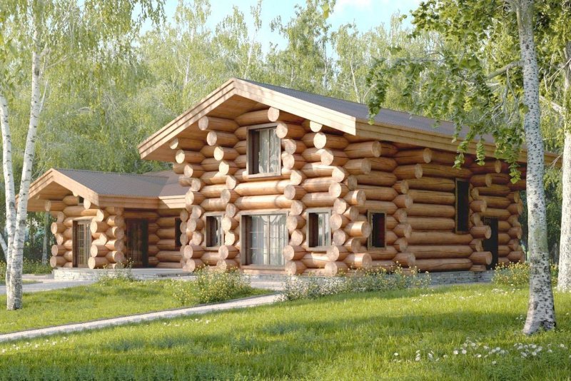 Дом из рублегого бревна
