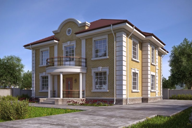 Фасад в классическом стиле