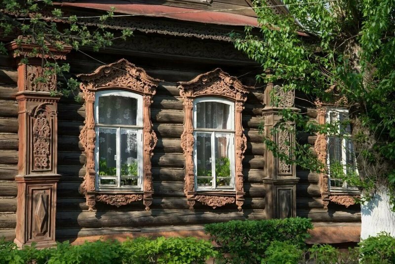 Старый деревянный дом