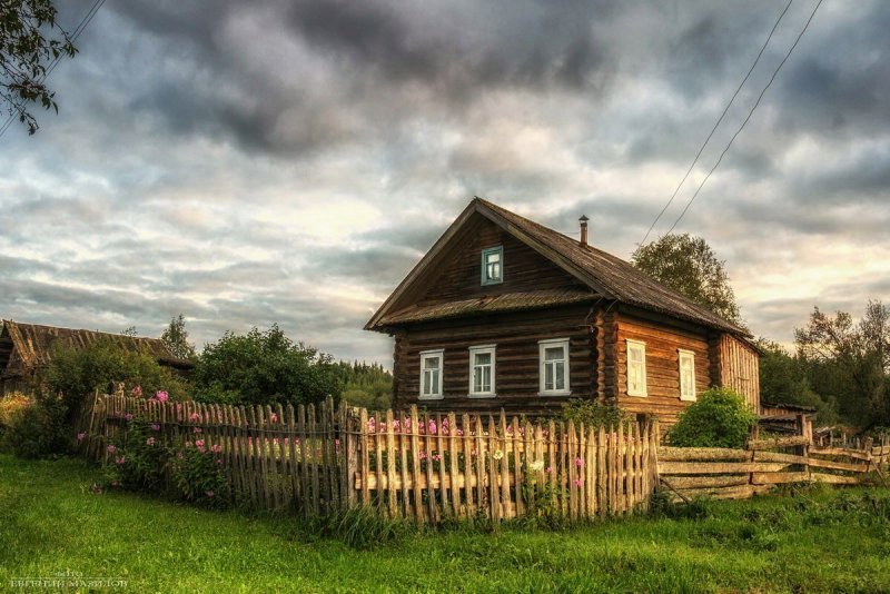 Деревенский дом