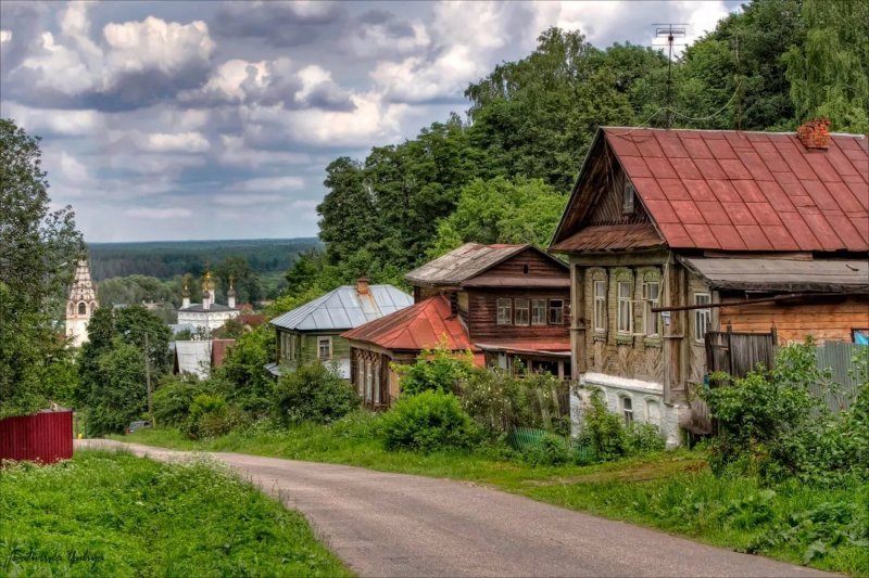 Деревня глубинка