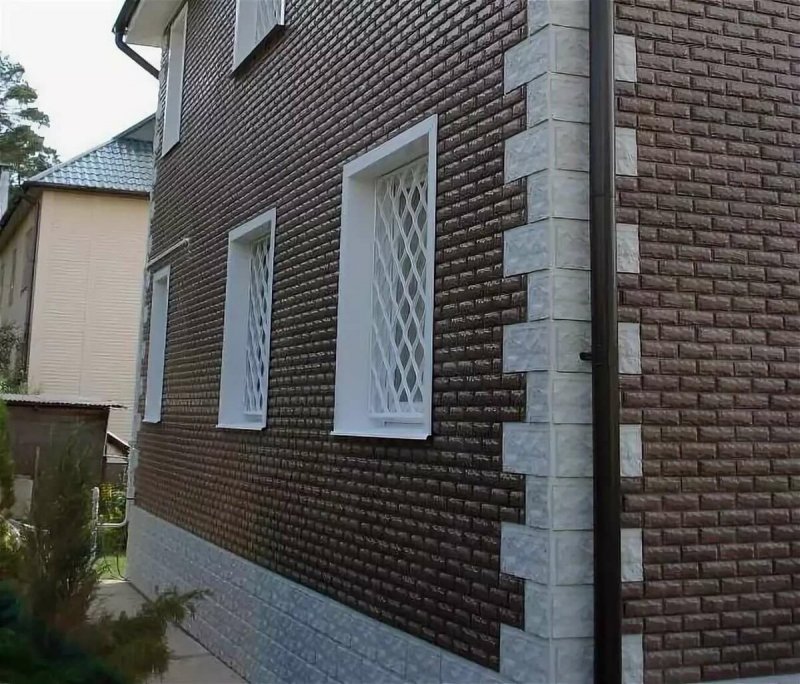 Фасад отделанный термопанелями