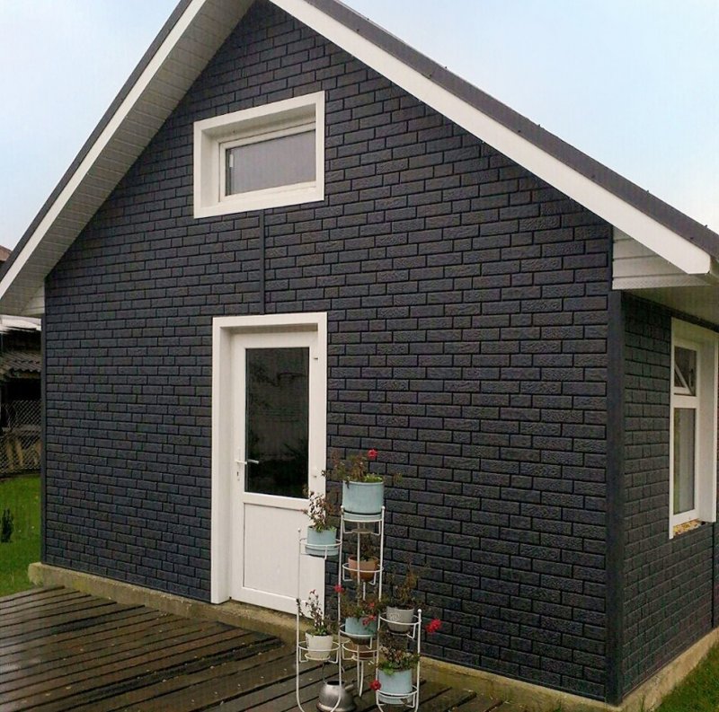 Панели u-Plast Stone House графит