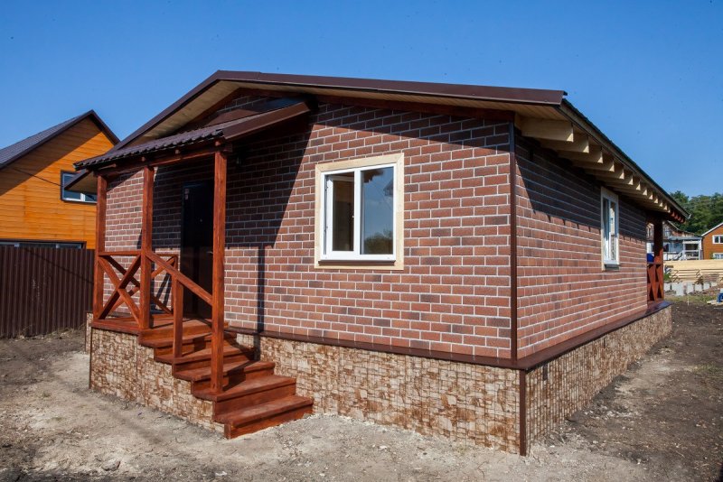 Фасадная плитка ТЕХНОНИКОЛЬ Hauberk баварский кирпич
