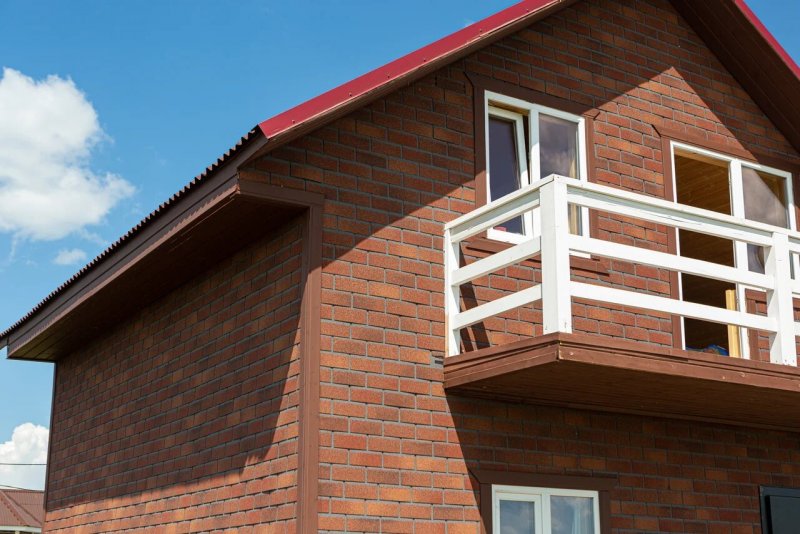 Плитка фасадная Hauberk терракотовый кирпич