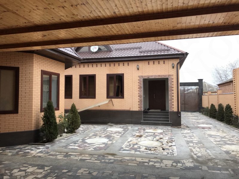 Кирпичные дома в Чечне