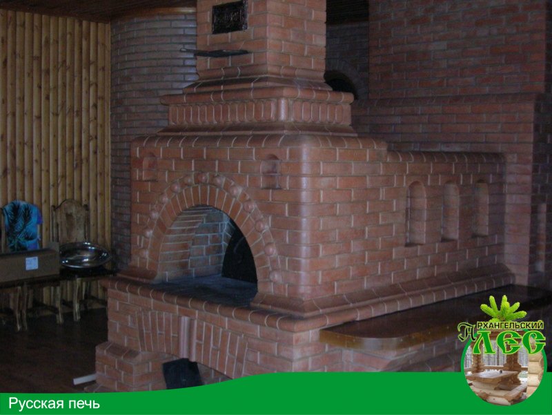 Печи с лежанкой из кирпича