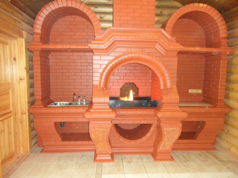 Финская каминопечь