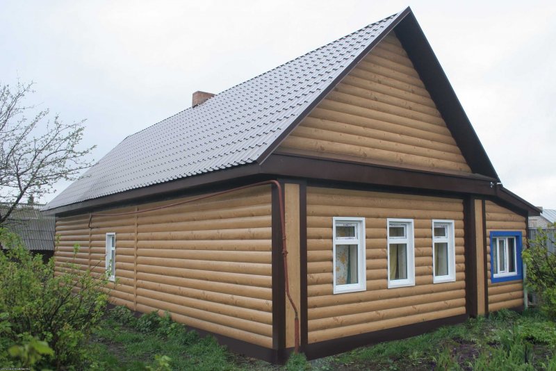 Блок Хаус металлический Гранд лайн