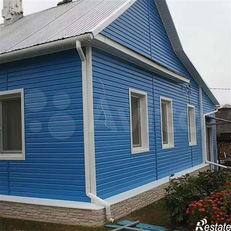 Голубой сайдинг