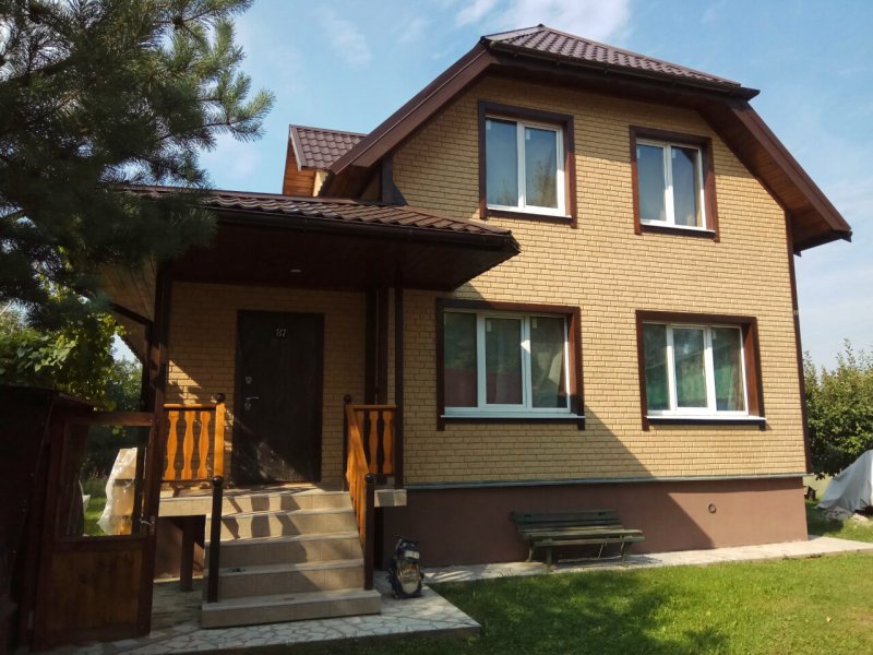 Сайдинг кирпич песчаный