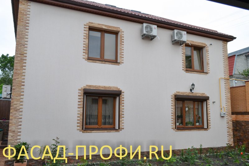 Декоративная штукатурка фасада
