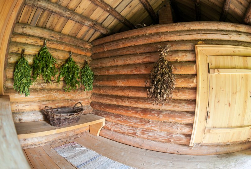 Баня русская деревенская