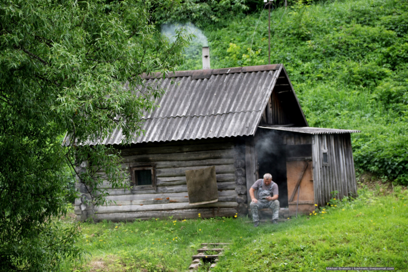 Деревенская баня