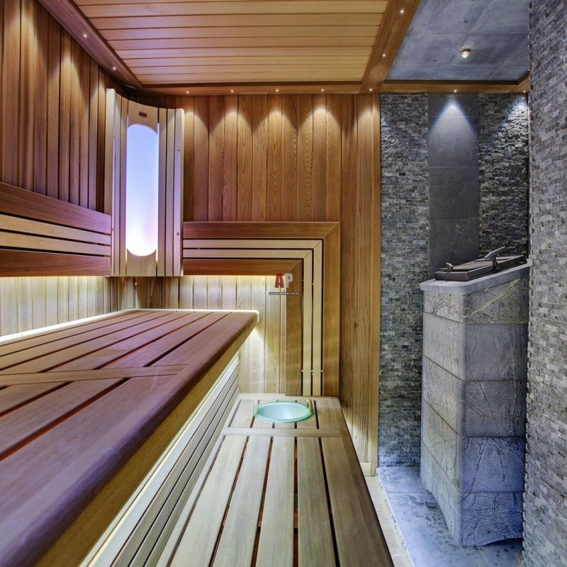 Mature Ladies unwinding in an all female Sauna