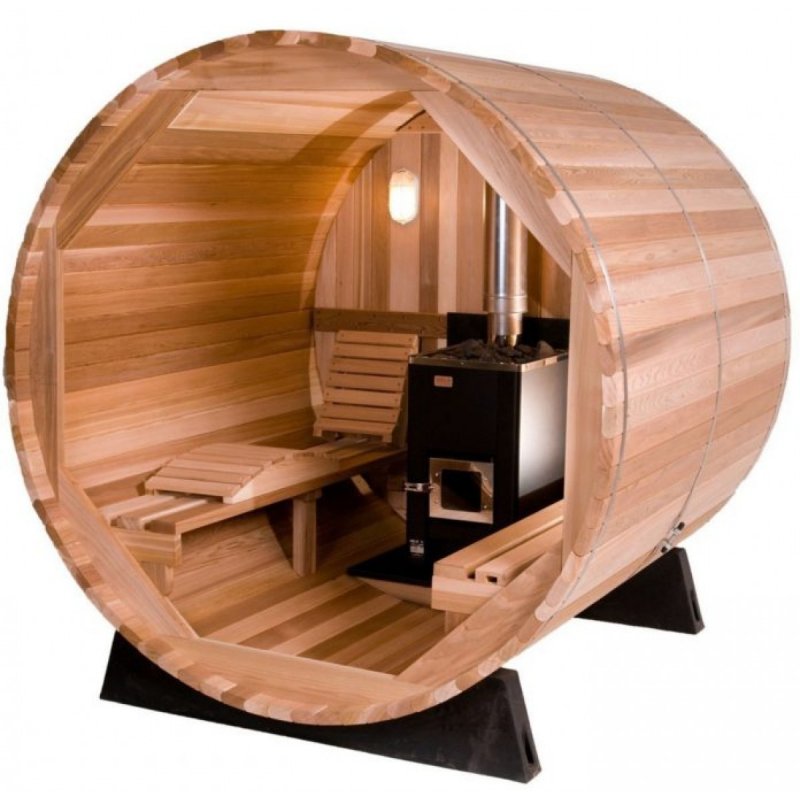 Sauna Barrel 6 м