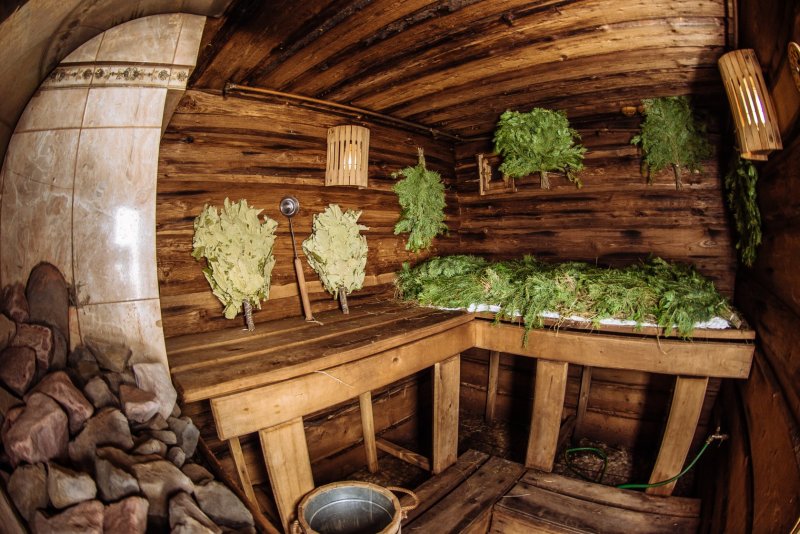 Баня по черному Карелия