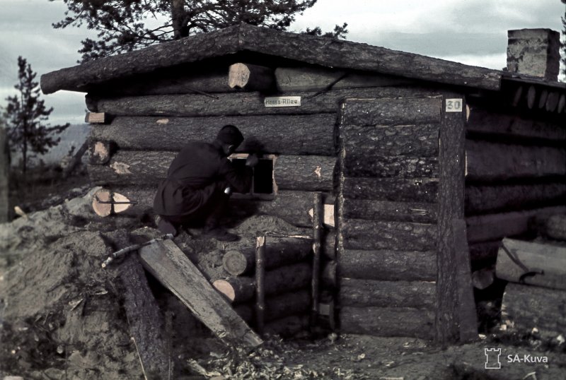 Карельская баня по черному