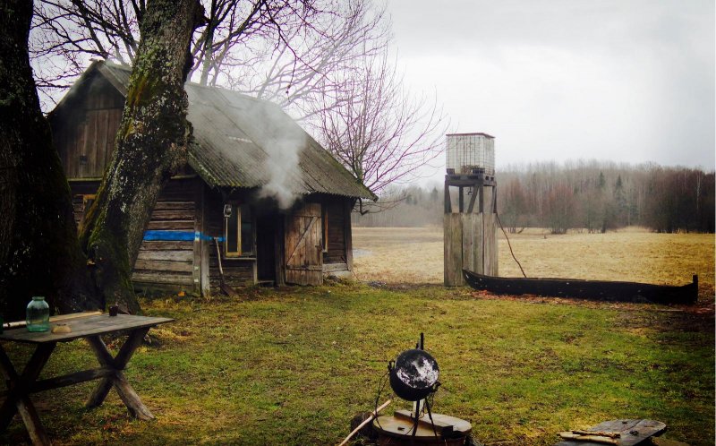 Затопленная баня