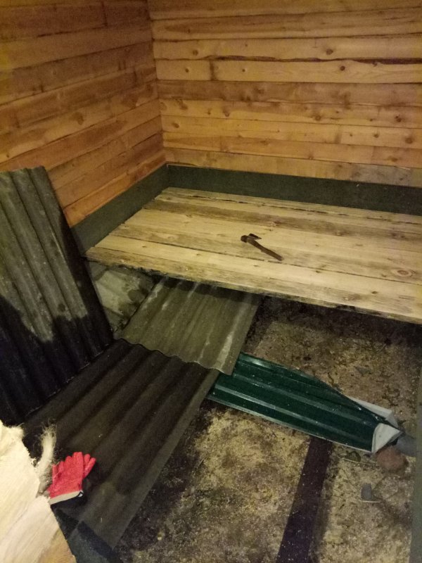 Пол под баней