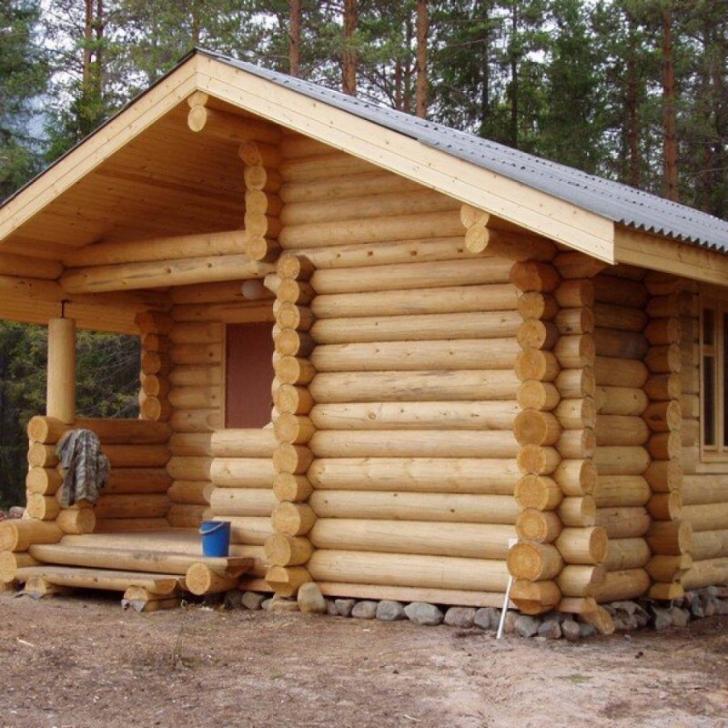 Рубленные русские бани