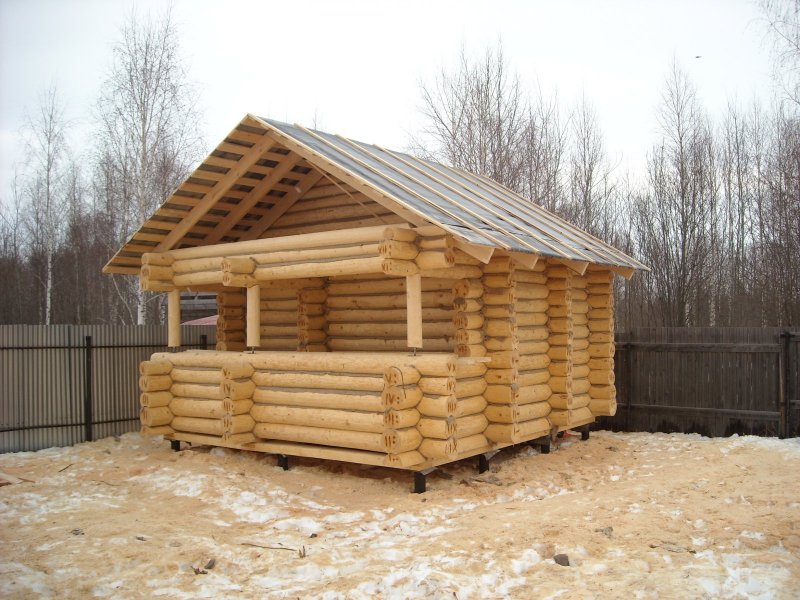 Срубовая баня