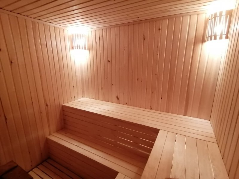 Обшивка бани изнутри