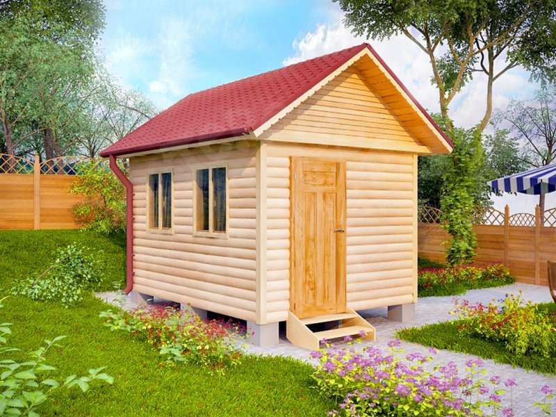 Дизайнерские каркасные бани