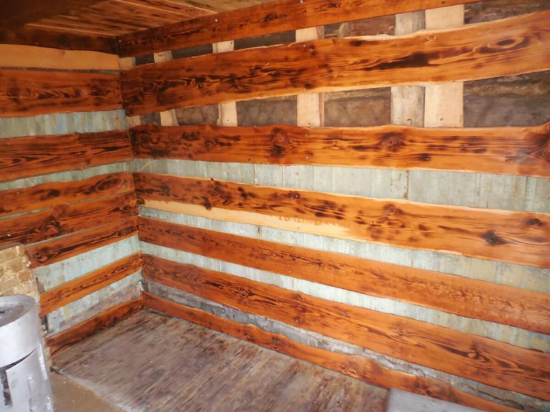 Сарай из горбыля