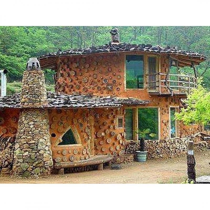 Cordwood технология