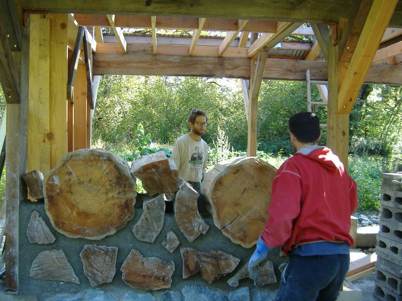 Cordwood технология строительства