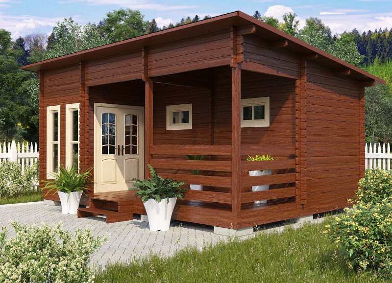 Каркасный дом 30 м2