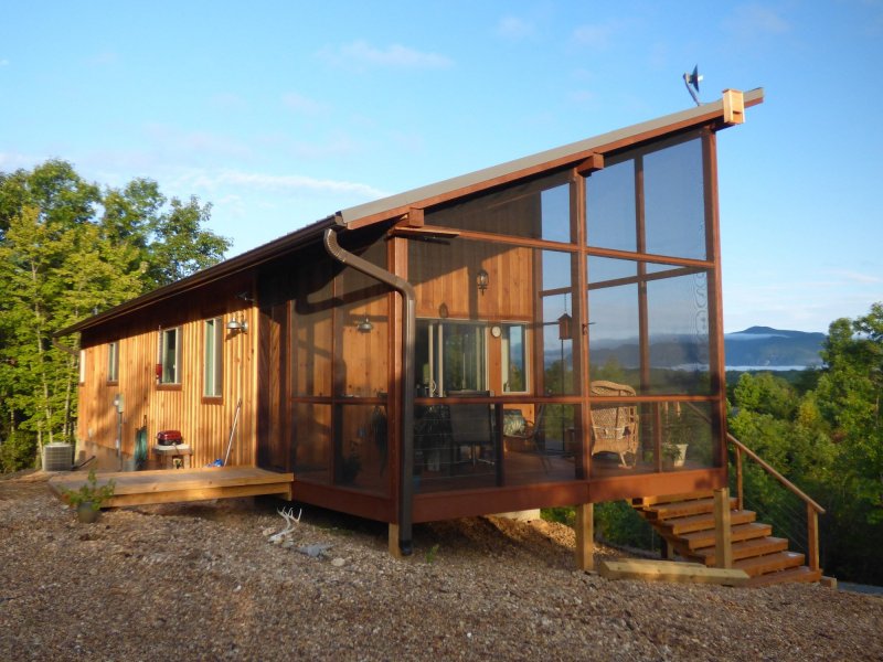Проект tiny House односкатный