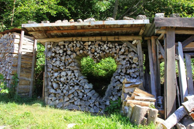 Cordwood технология