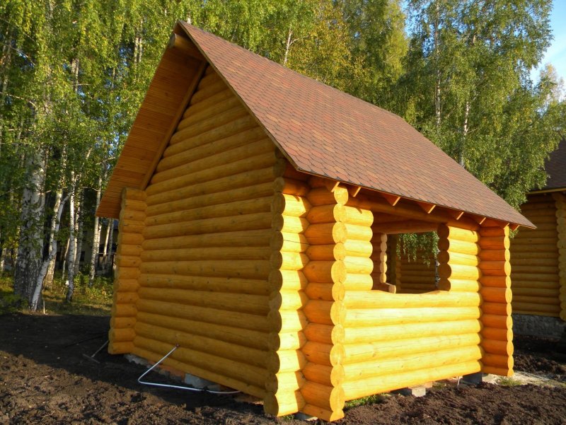 Внешние виды бань