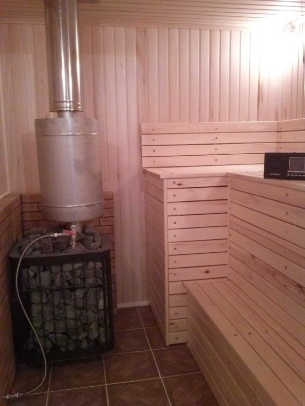 Баня с парным отделением