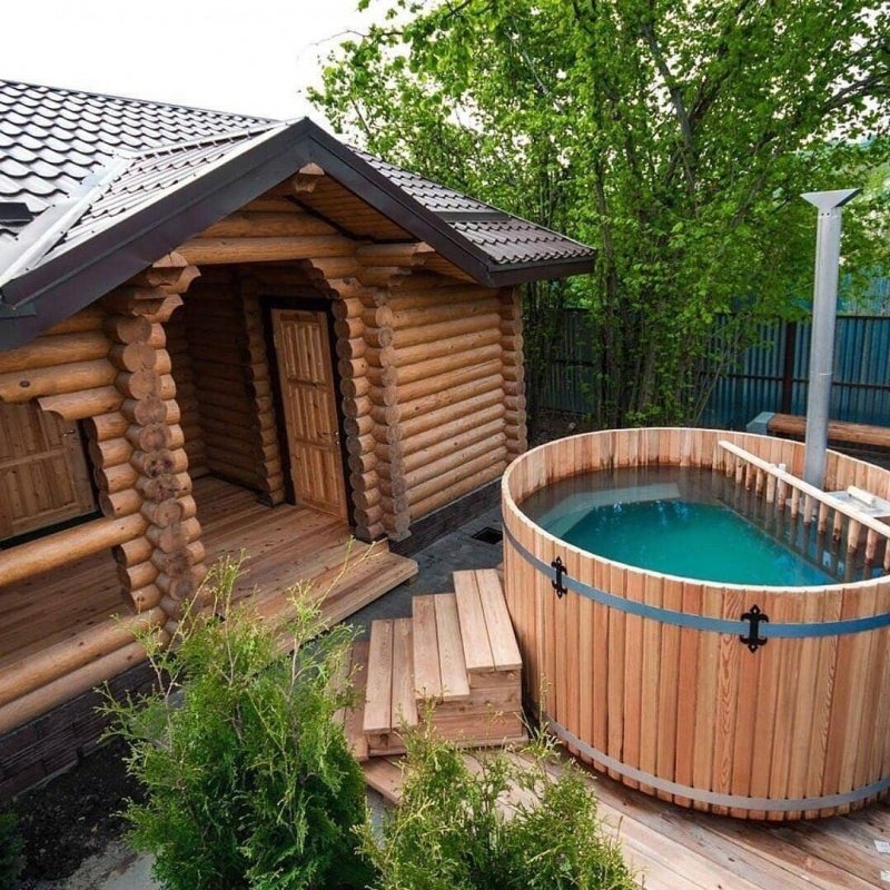 Красивые бани