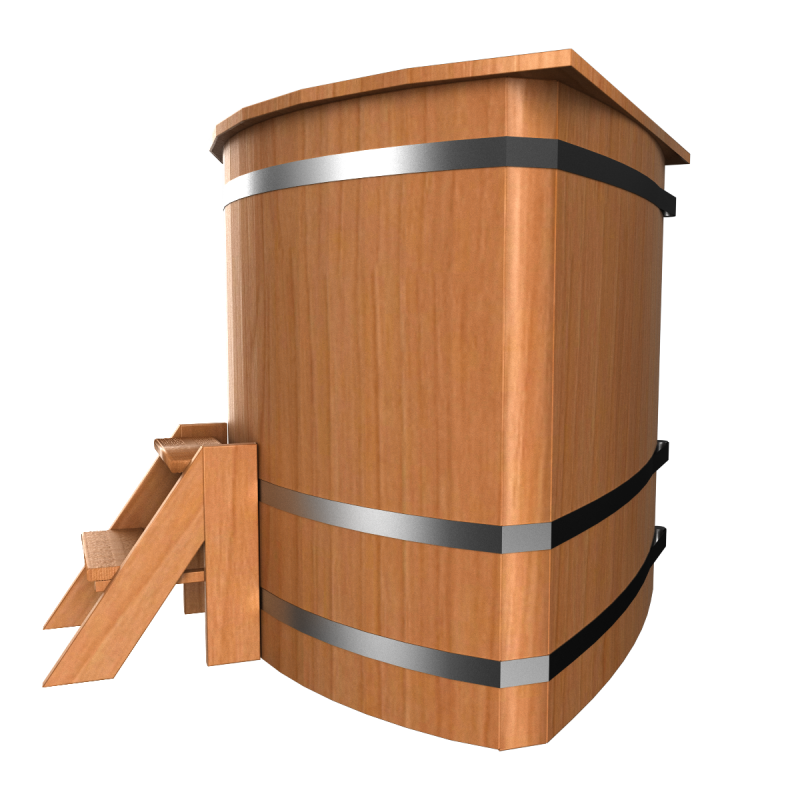 Купель пластик 70х120