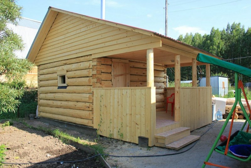 Баня Cordwood