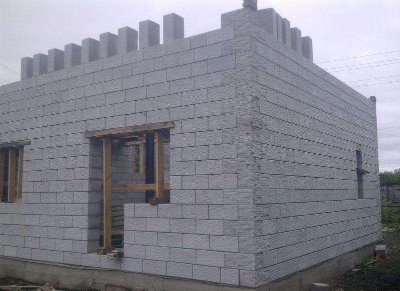 Дом из пенобетонных блоков