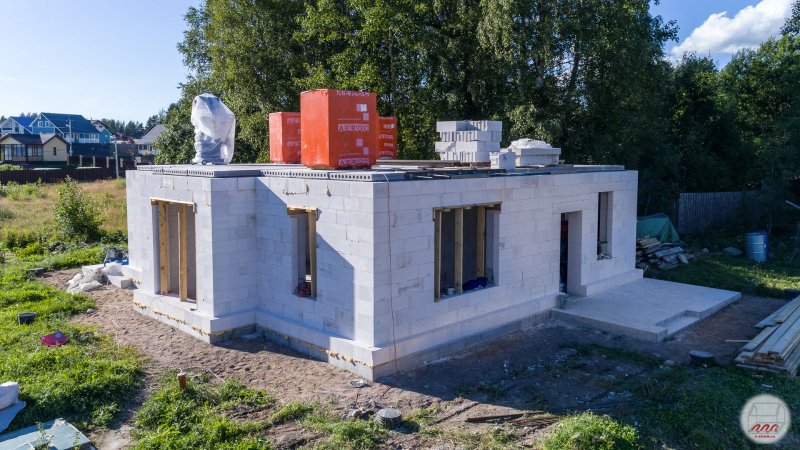 Газобетон в земле