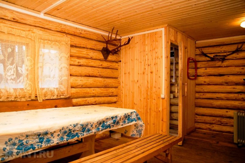 Предбанник в деревне