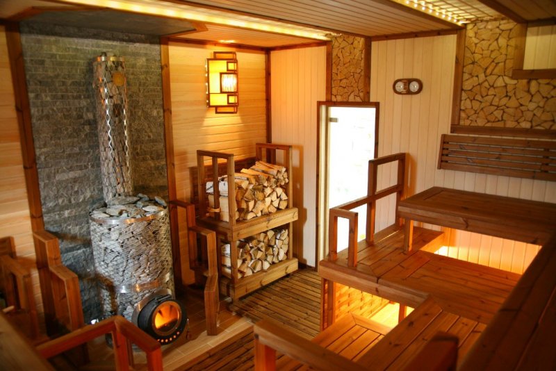 Красивые сауны