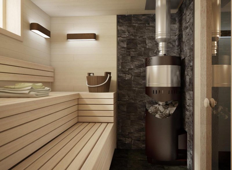 Печь для бани Grill'd aurora160a Trio long