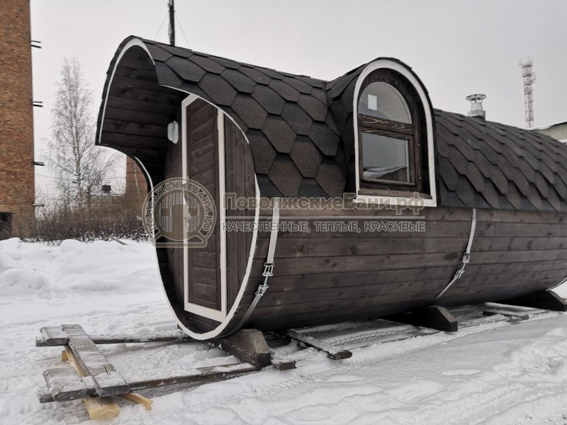 Перевозные бани бочки в Удомле