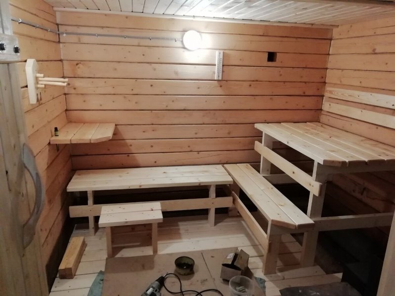 Баня 3 на 3 из бруса